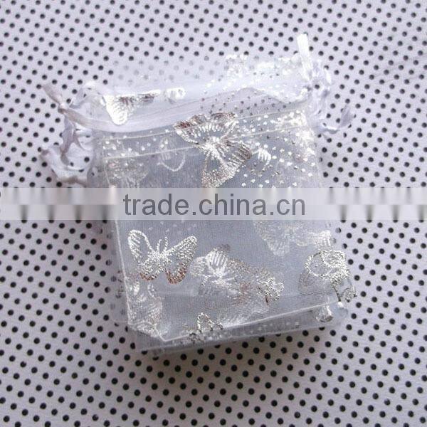 China Alibaba New style Crazy Selling Wedding Gift Organza Pouchs 5x7