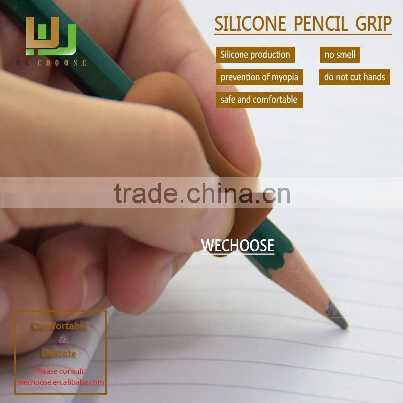 Wholesale Wide Varieties Fancy silicone pencil grip beneficial for kids learning to write