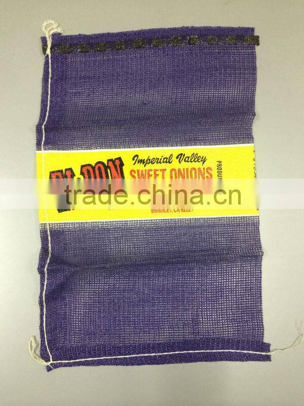 Leno mesh bag, onion mesh bag