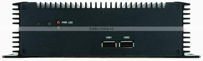 Embedded Fanless Mini PC Barebone system computer NFN45 With 3G/wifi /DC power