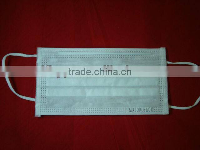 polypropylene ears loop 2-ply face mask