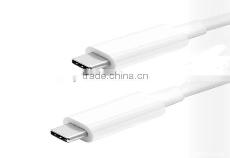 High quality black type C for Android USB type C data cable to USB 2.0 cable