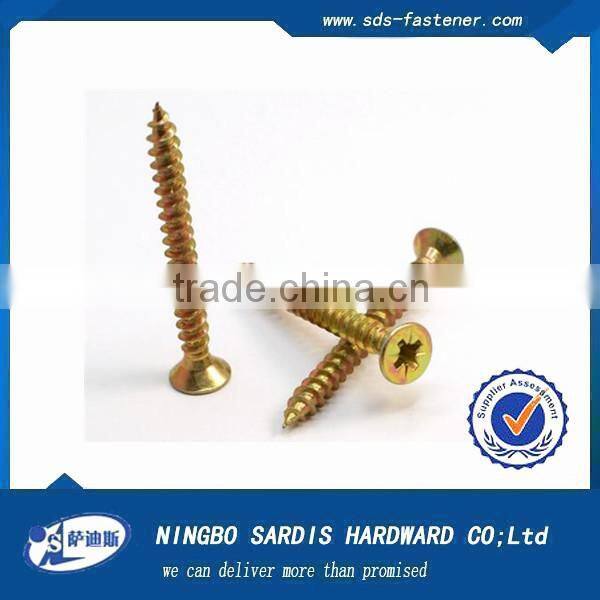 China Fastener manufacturer high quality double CSK self-tapping screw