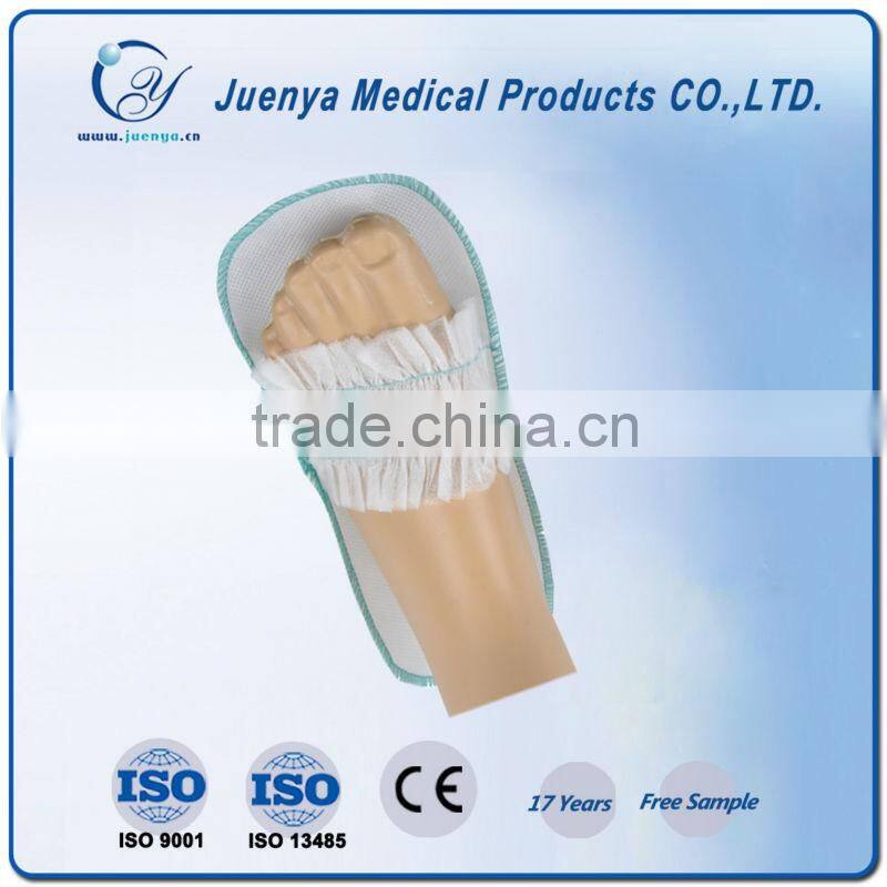 Nonwoven disposable slippers for hotel, spa, pedicure