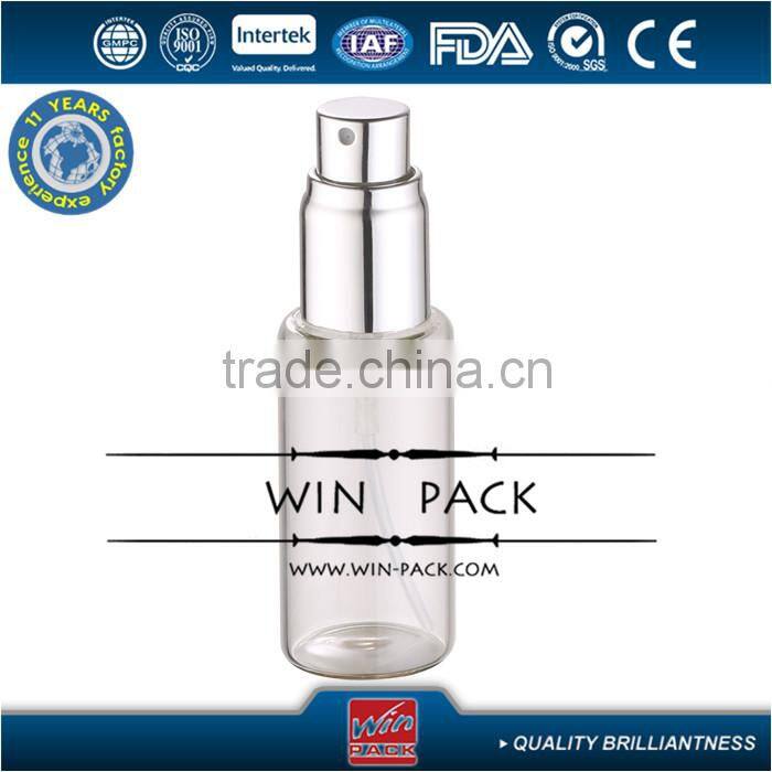 tissue culture techniques,35ml glass vial for perfume with silver sprayer and silver cap