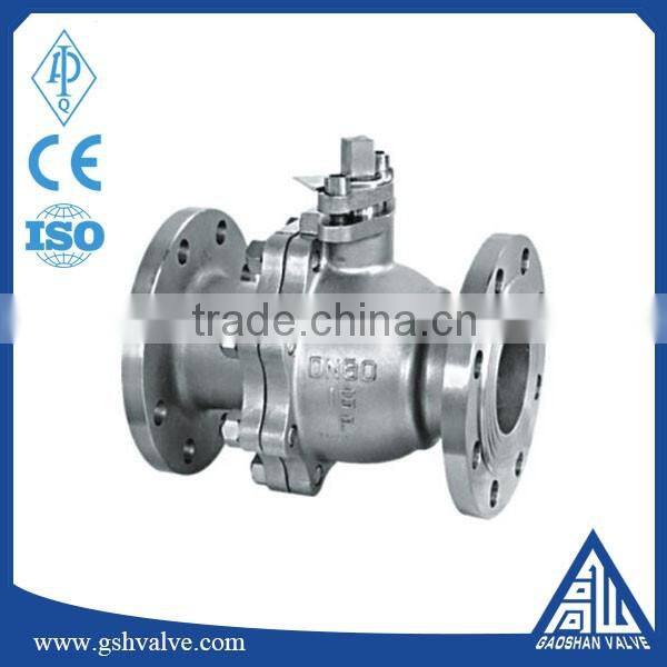 PN16 API standard stainless steel floating hard seal ball valve