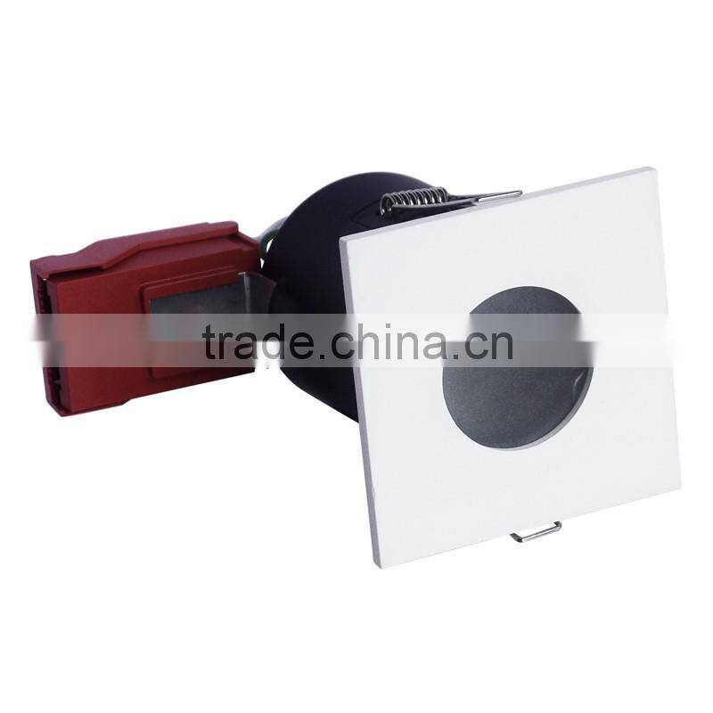 IP44 aluminum 90mins fire rated ajustable led downlight