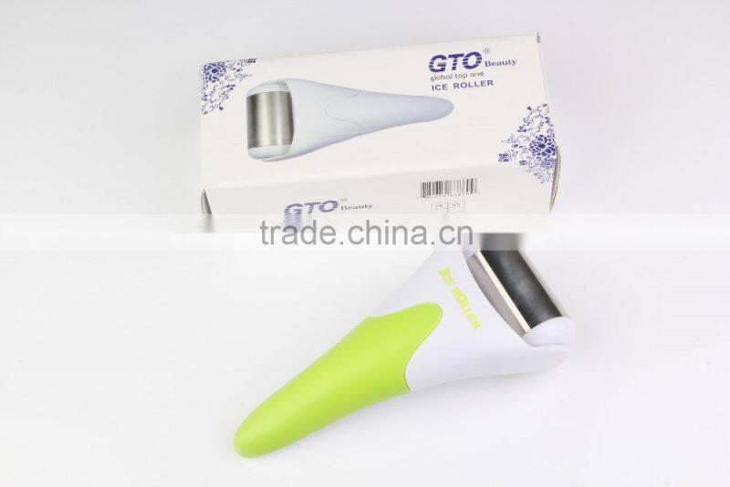 Facial & body massage ice roller with free samples offering face massager