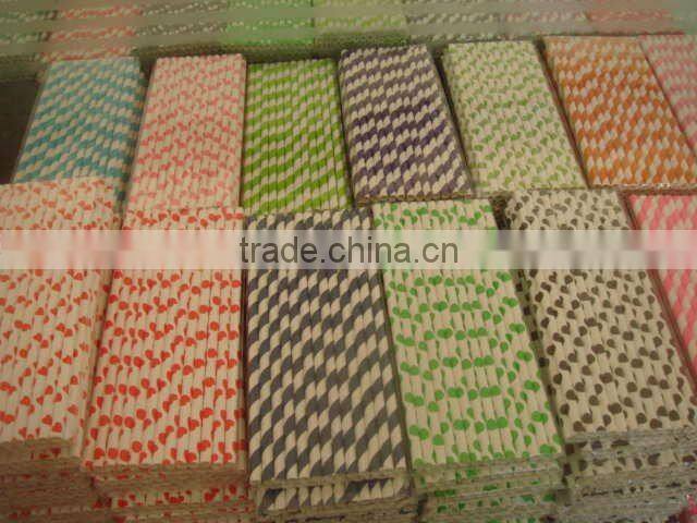 Princess Decorative Fancy Drinking Straw Paper Party Straw drinking straws for birthday party