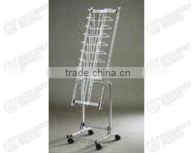 newspaper shelf rackinformation shelfmodern bookshelfmagazine rack