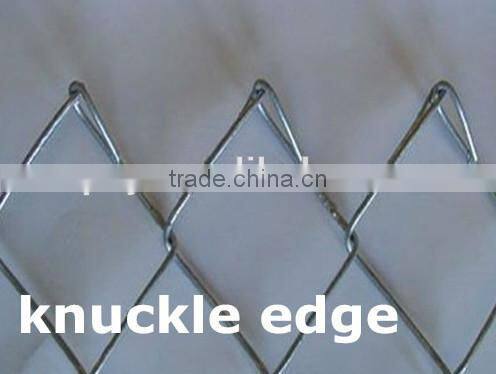 football playground pvc coated/plastic chain link fence