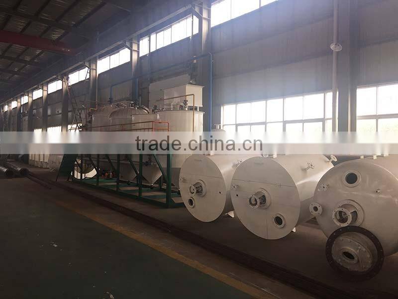 1-500TPD crude oil refining machine equipment plant