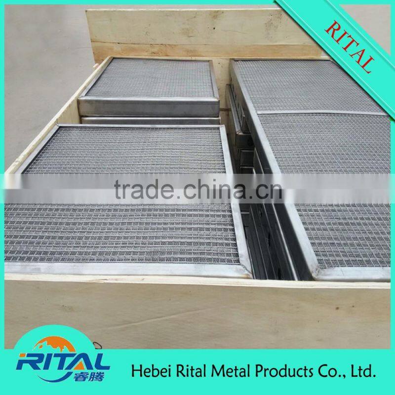 washable solid forklift air filter for filter dust