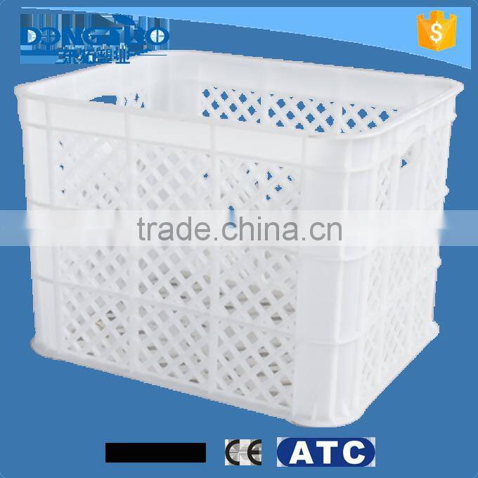 Best price blue fruit plastic container, plastic container with holes