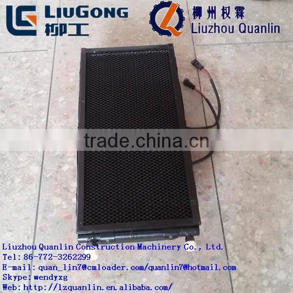 Grader condenser part 46C1037 condenser assembly for liugong grader