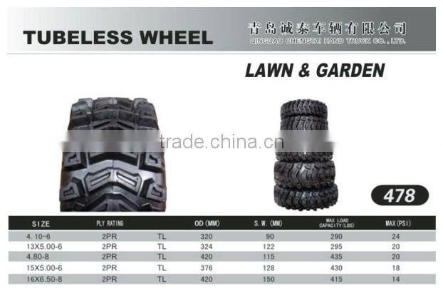 Professional Snow thrower tire ATV tire golf cart tire with Dot certificate