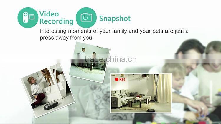 24w 14.8V 2600mAh 350mm Diameter Li-ion Battery Intelligent Vacuum Robotic Cleaner with Wifi APP Remote Control and Camera