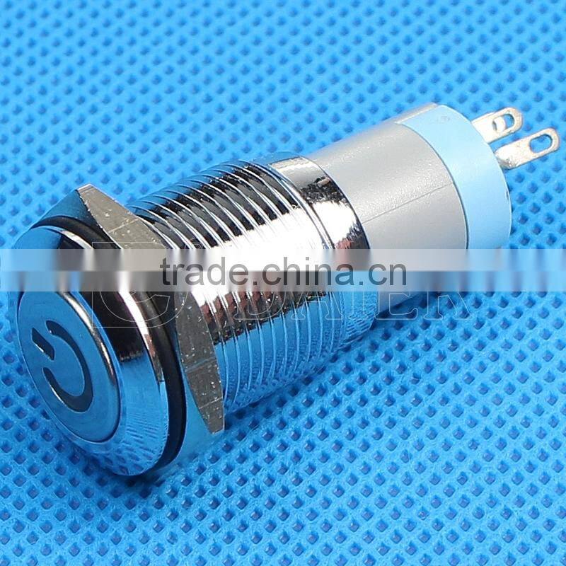 16mm push button switch with symbol