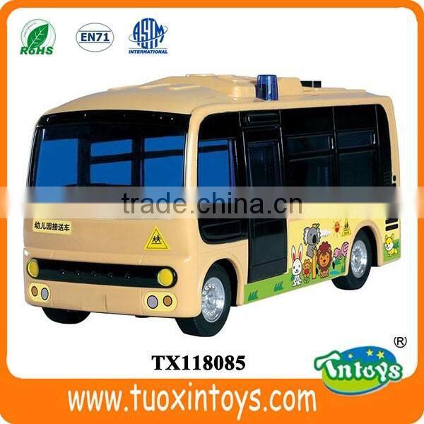 B/O new plastic model bus with music