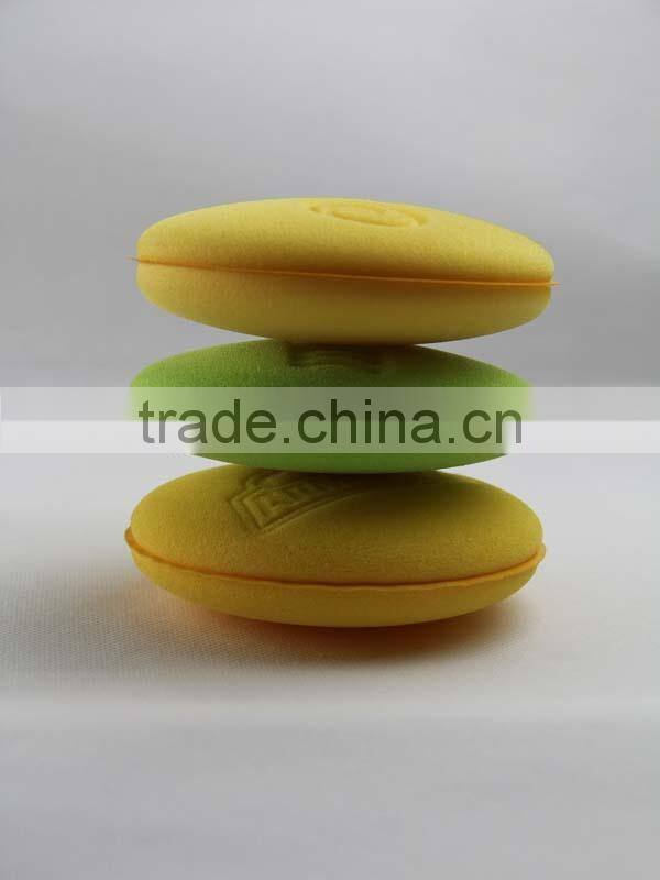 Waxing Polish Wax Foam Sponge Applicator Pads with LOGO printed