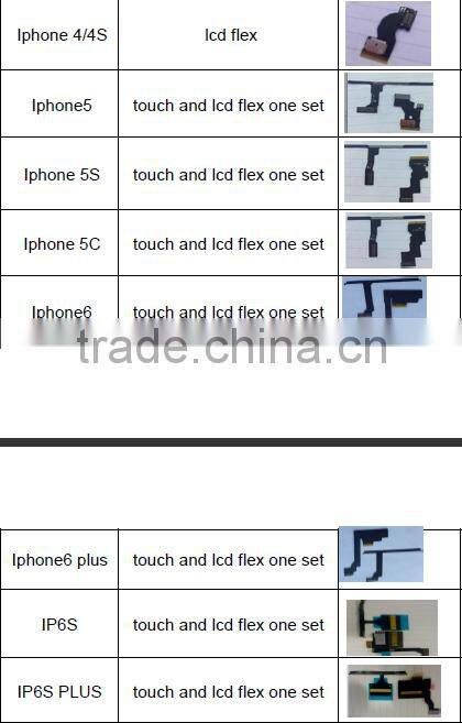 New coming! Various types of flex cable for iphone for samsung moblie phone touch lcd flex cable