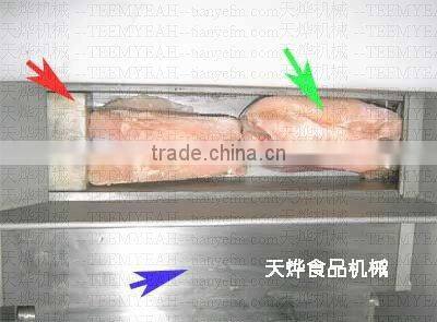 Industrial meat cube cutting machine/ frozen meat block dicer machine / diced meat cube cutter