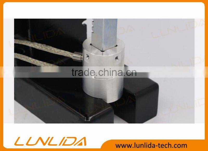 Arbor press with one ton pressure of dual heating plates and LCD controller