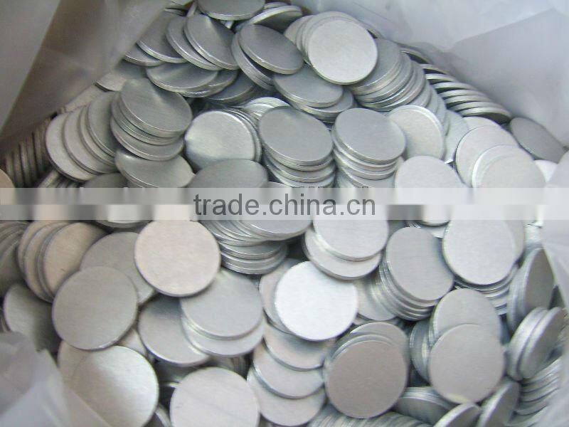 Practical non-stick aluminum disc for cooking pan