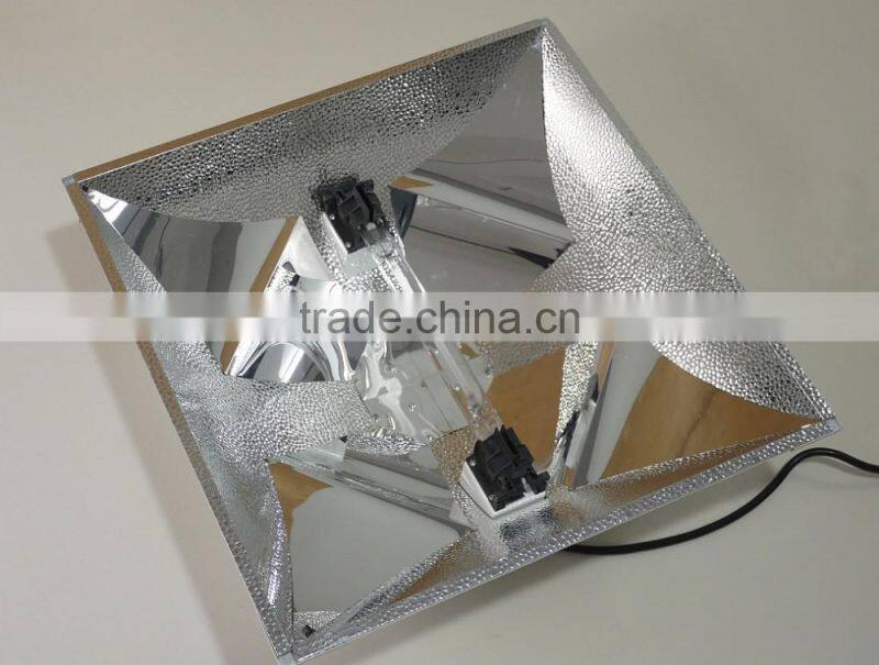 Hydroponic system greenhouse double ended DE grow reflector grow light