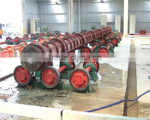 Round conical concrete pole steel mould