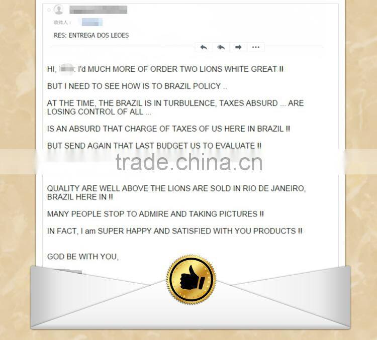 Life Size White Marble elephant statue