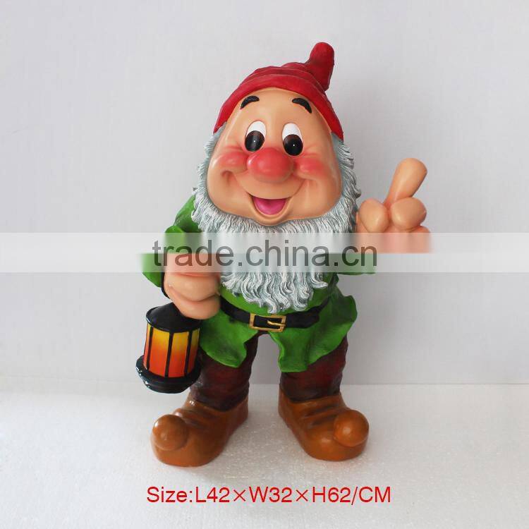 Custom Polyresin Thumbelina Cartoon Character Crafts Resin Garden Sister Garden Gnomes Statue Decoration