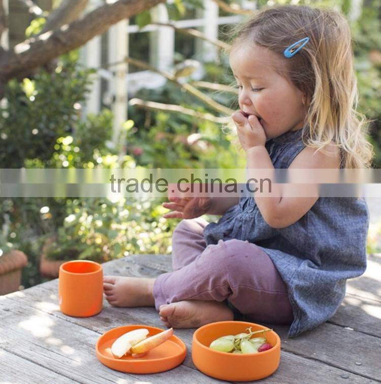 Silicone kids tableware,kids Bowl and cup for kids