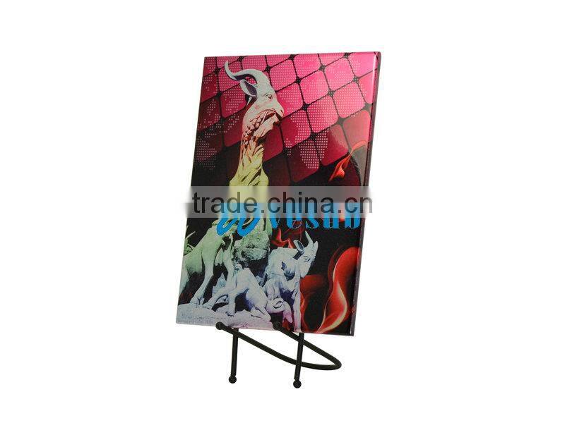 Sublimation Iron tile Photo frame with metal insert