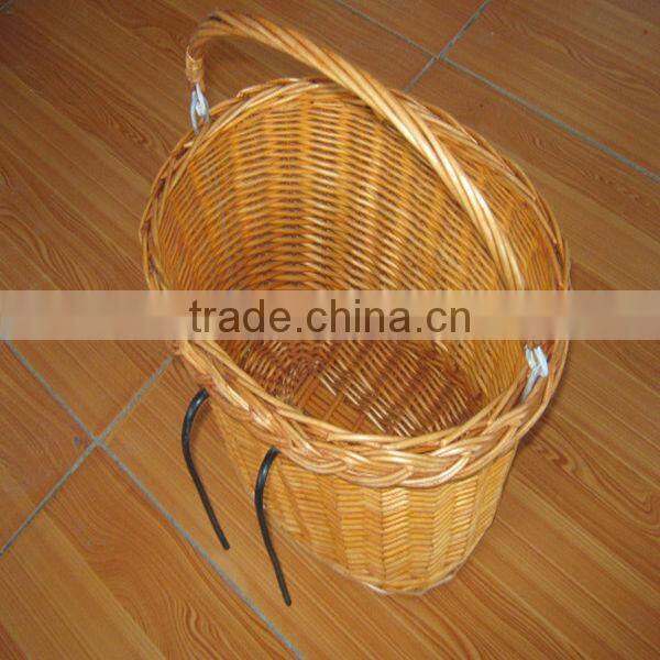 High Quality exquisite cheap wicker shopping basket with lid