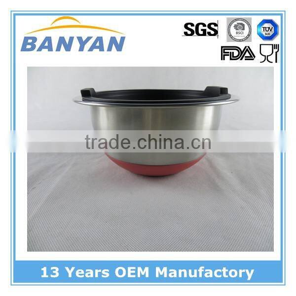 18/0 SS Mixing bowl,stainless steel bowls,kitchen salad mixing bowl, bread bowl