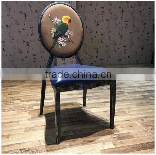 New design modern casual leather chair with outdoor