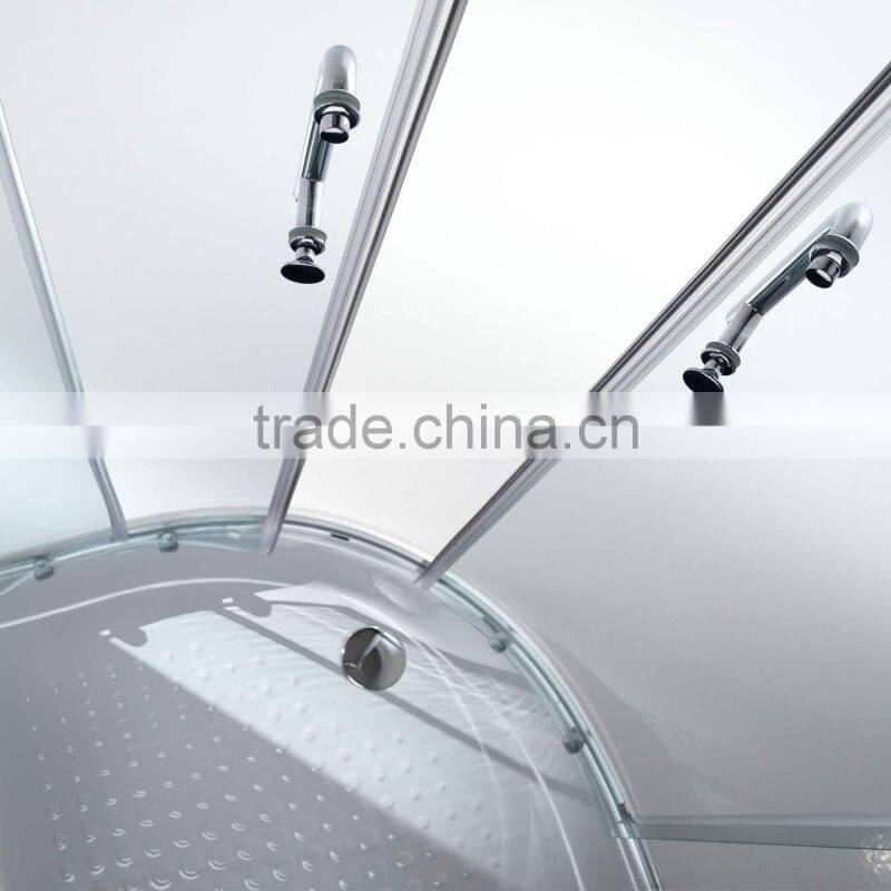 polished profile prefabricated small shower enclosures