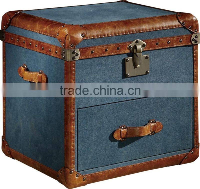 2016 antique sutcase set for living room T963#