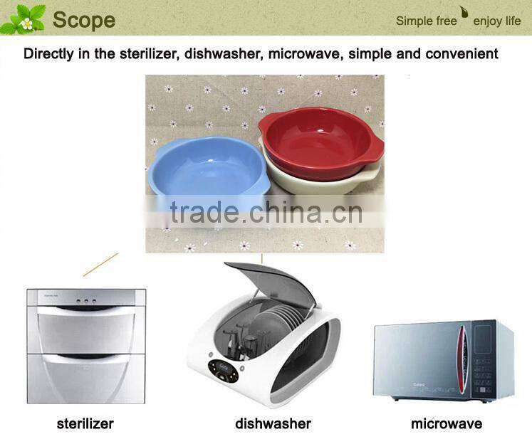 Rural style ceramic plates,stocked porcelain bakeware plate