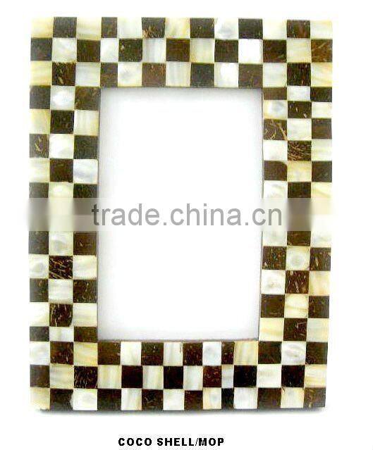 MOP & Horn Photo Frame