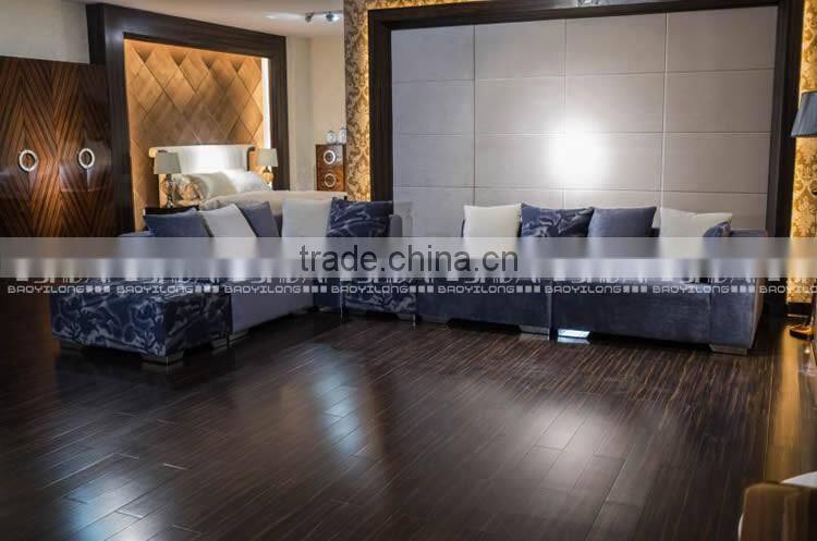 New Model Blue Color Big Corner Sofa Sectional G1105-RE