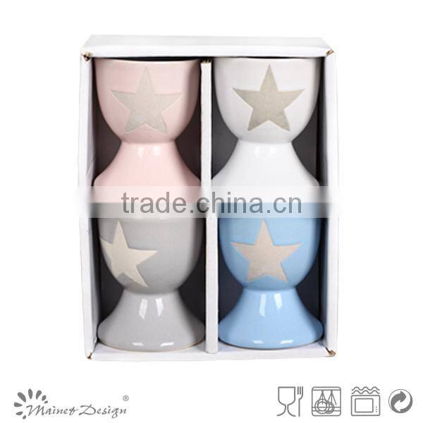Wholesale ceramic egg cup microwave egg cup