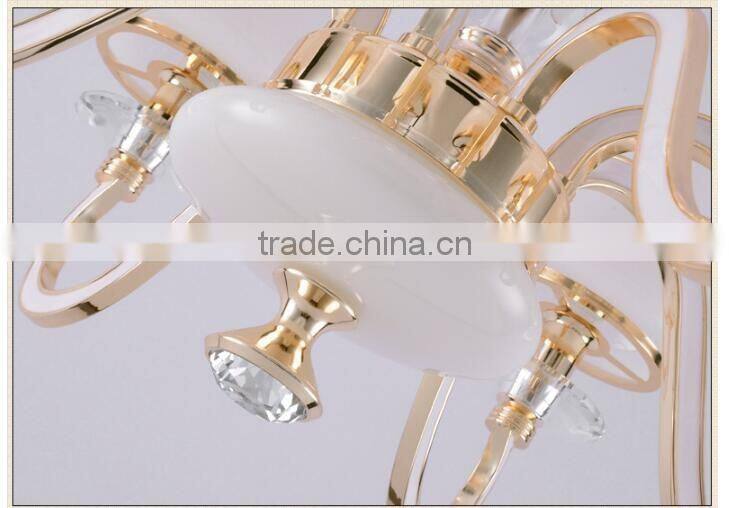 M968 Momoda decorations European simple Crystal modern living room bedroom lighting chandelier pendant lamp