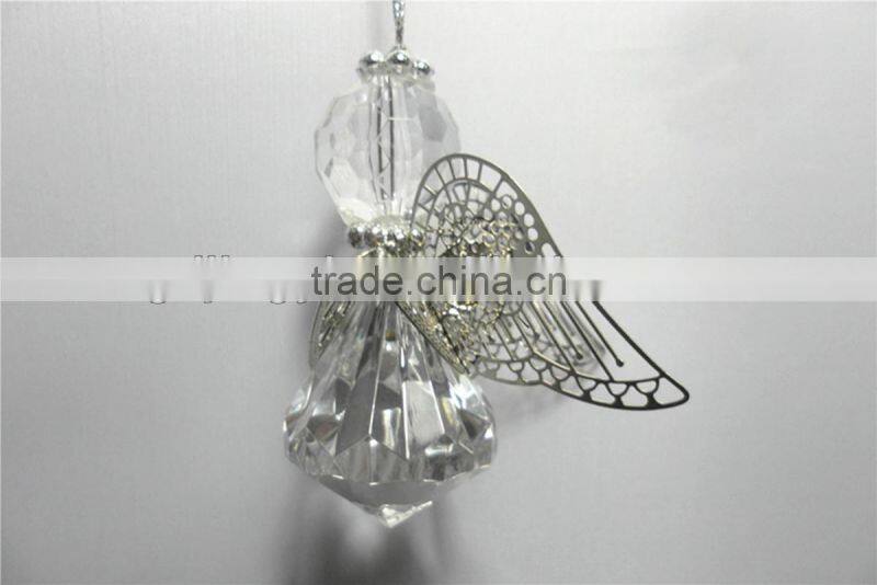 acrylic diamond craft angel hanging wedding decoration gifts for guests