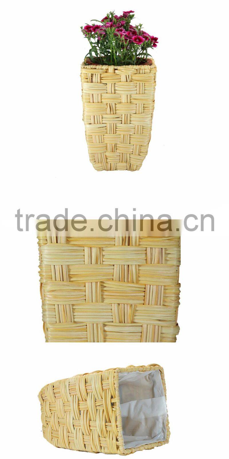 Plastic Flower Pot Garden Planters Hotel Basket