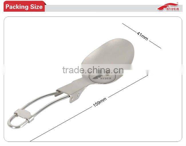Camping Folding Titanium Forks and Spoon