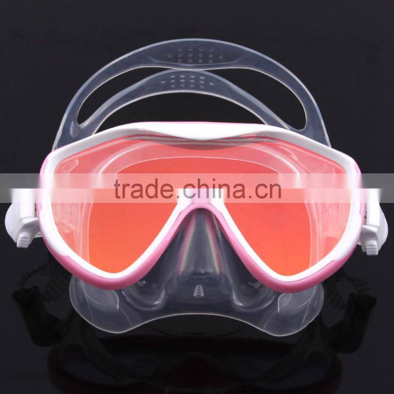 Low Volume Lady Tempered Glass Diving Glasses
