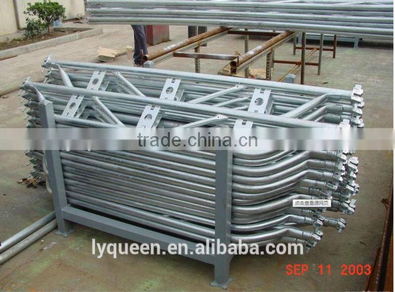 Durable Tubular Ringlock Scaffold for Ship Building And Construction Works At Heights