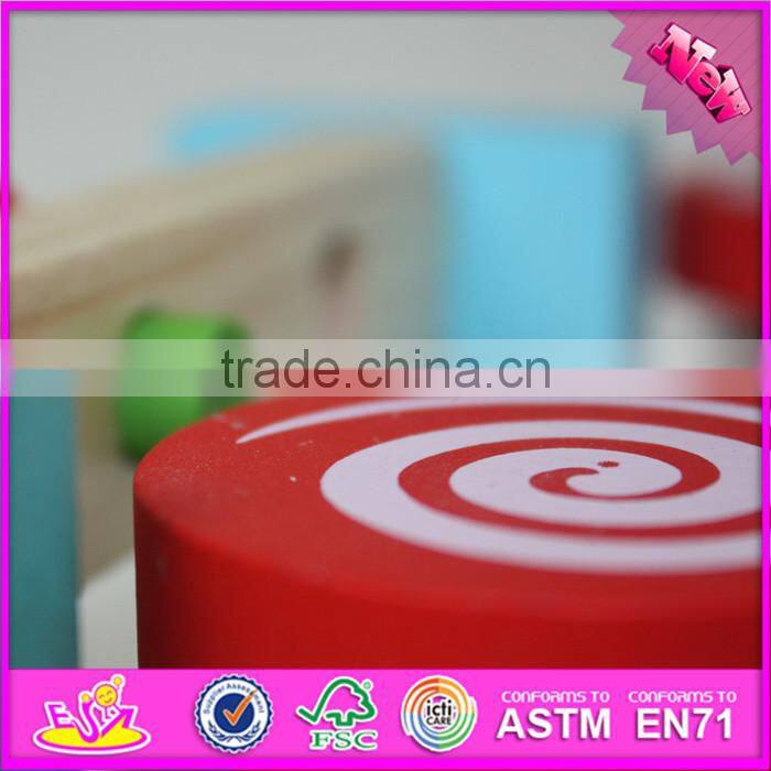 2016 best design educational children wooden toy screws for sale W03C026